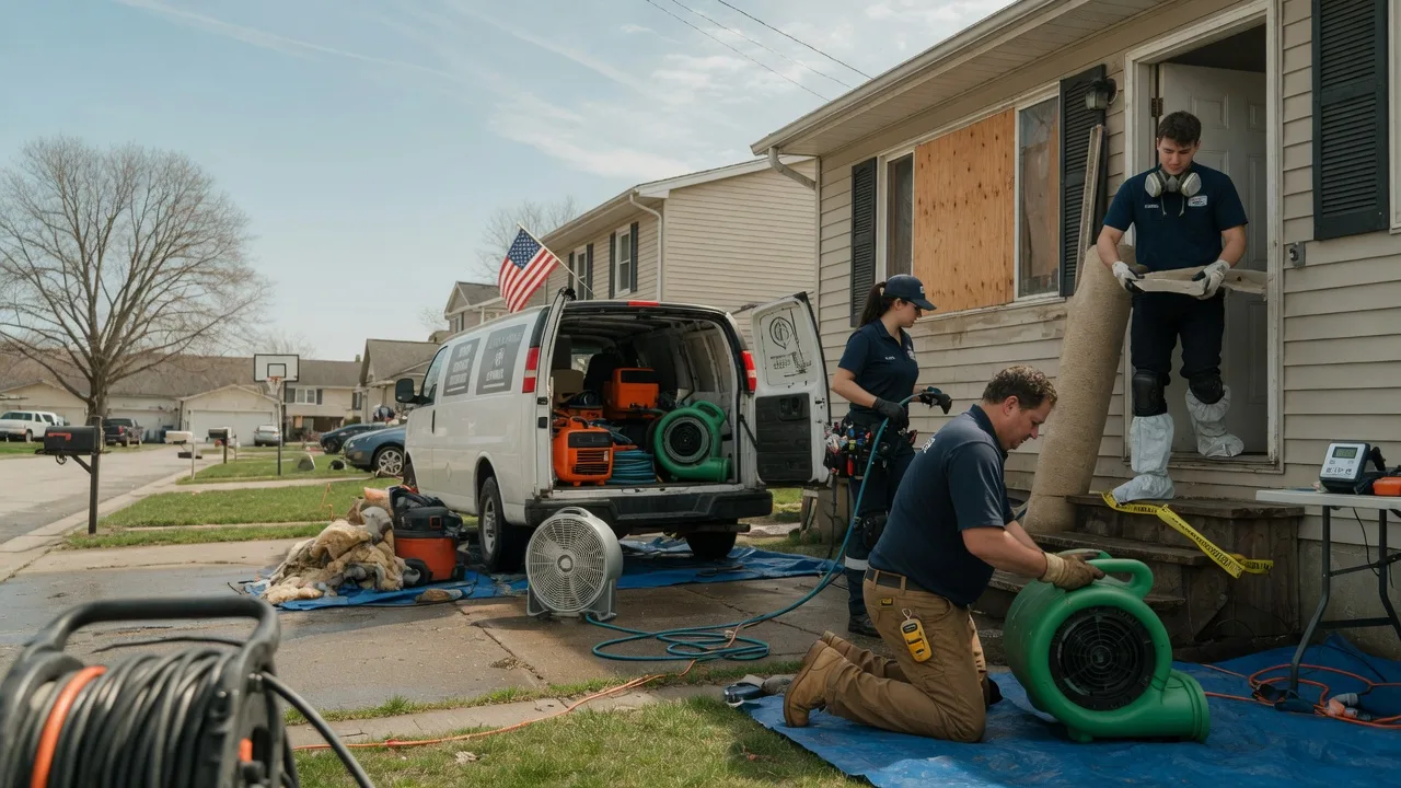 Water Damage Restoration in Fidelity, IL near me